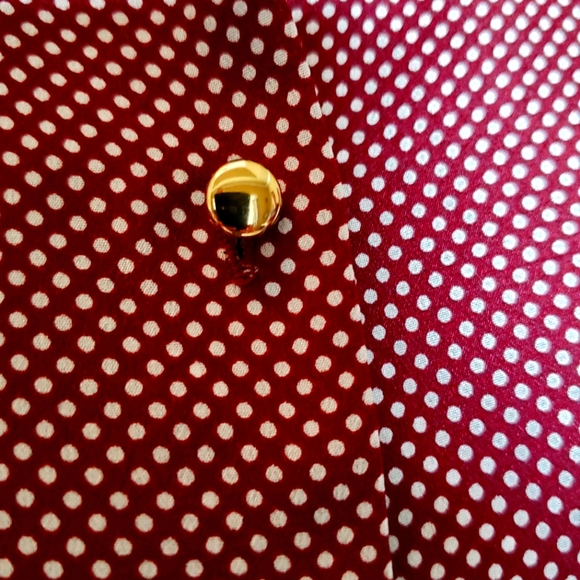 Ann Taylor silk blouse, size L. - Picture 2 of 8